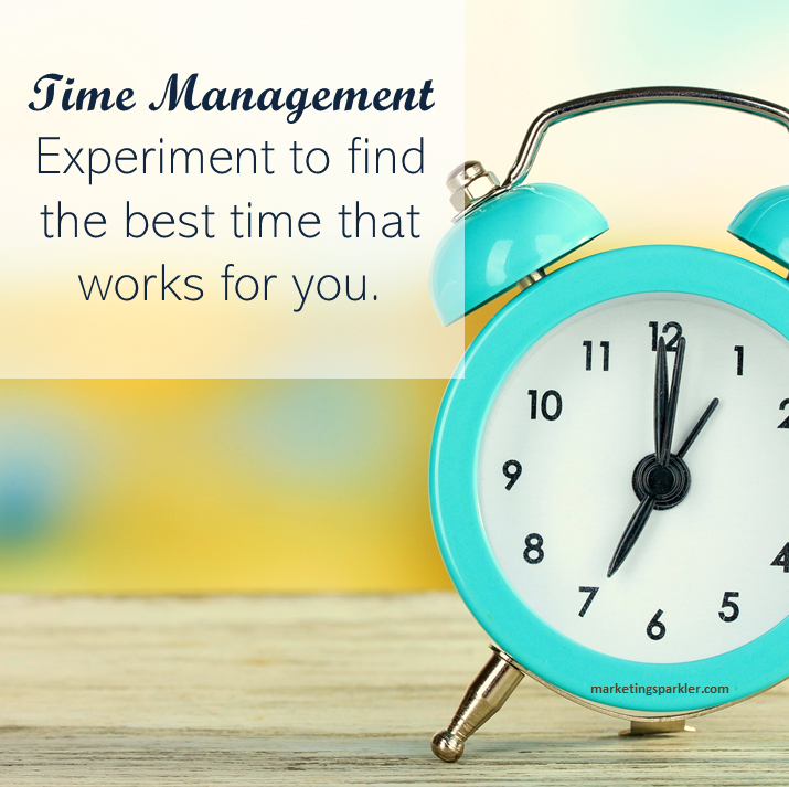 When it comes to social media management, you have to create a time management system that works best for you.