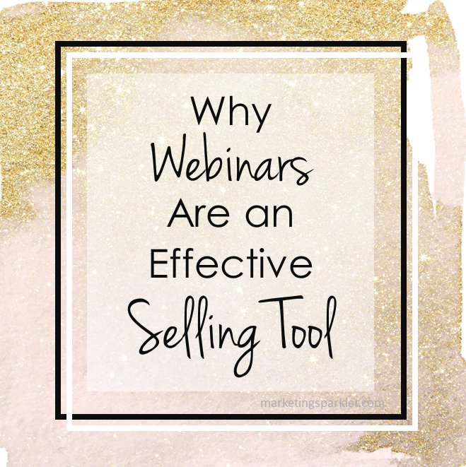 Why webinars are an effective selling tool
