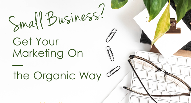 Small Business? Get Your Marketing On—The Organic Way