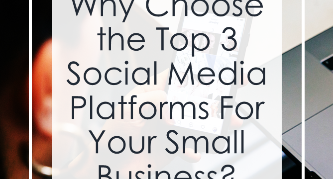 Why Choose the Top 3 Social Media Platforms For Your Small Business