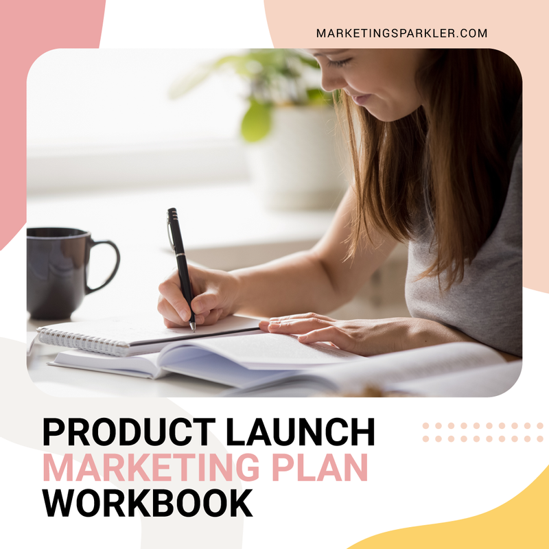 Product Launch Marketing Plan Workbook by Marketing Sparkler