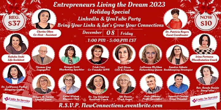 Grow Your Connections: LinkedIn and Youtube Party Dec 8